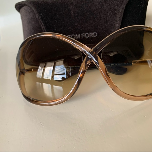 Tom Ford Brown Sunglasses Elegant Accessories - Picture 3 of 10